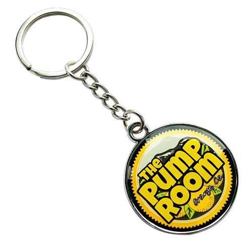 Custom Double-Sided Domed Metal Keychain – Free Proof & Quote