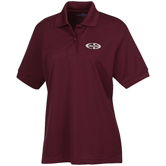 Custom Blue Generation Snag Resistant Wicking Polo - Ladies'