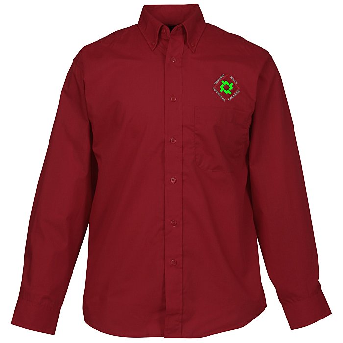 Custom Blue Generation Featherweight Poplin - Men's