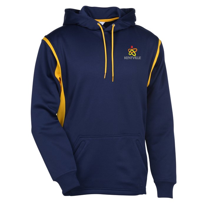 Custom PTech VarCITY Wicking Hooded Sweatshirt - Embroidered