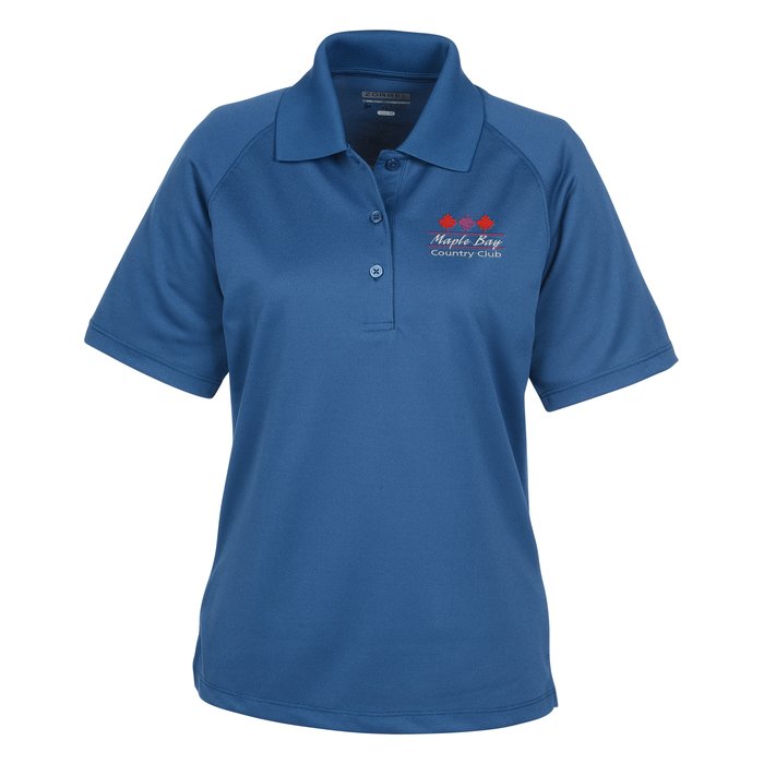 Custom Palmetto Saddle Shoulder Wicking Polo - Ladies'