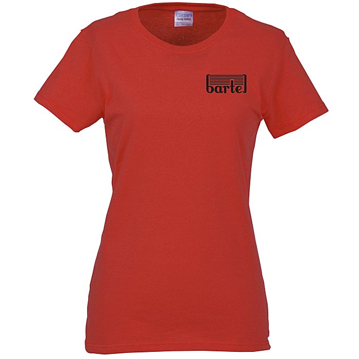 Custom Gildan Heavy Cotton T-Shirt - Ladies' - Screen