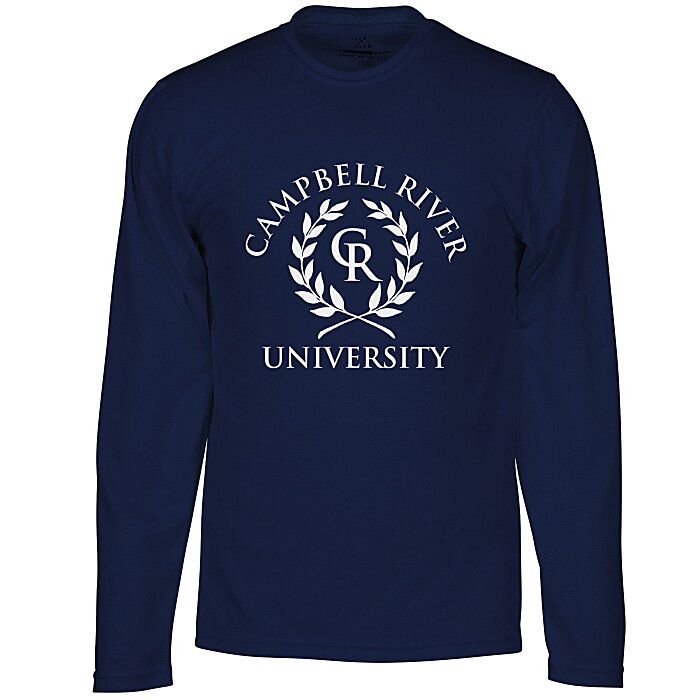 Custom Boston Long Sleeve Training Tech Tee - Men's - Screen