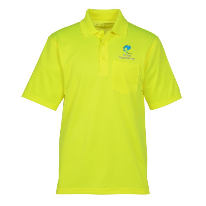 Custom Coal Harbour Performance Pocket Polo - Men's