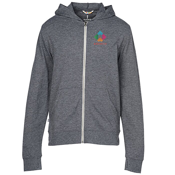Custom Garner Full-Zip Lightweight Hoodie - Men's - Full Colour
