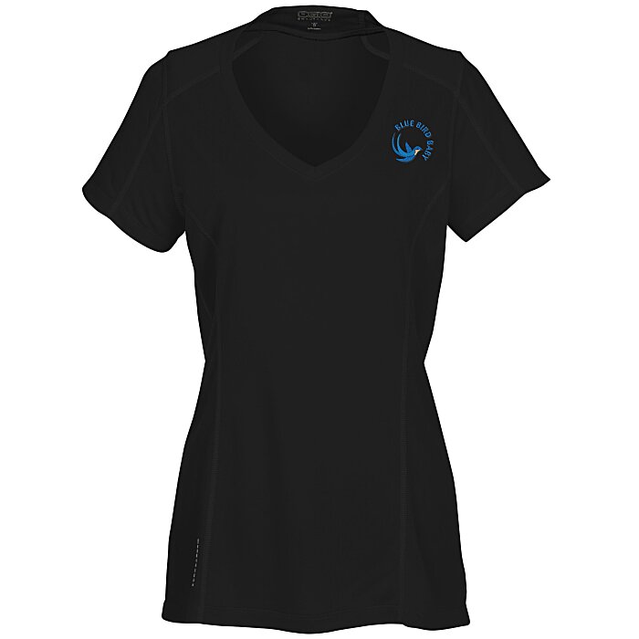 Custom OGIO Endurance Pulse V-Neck Tee - Ladies' - Embroidered