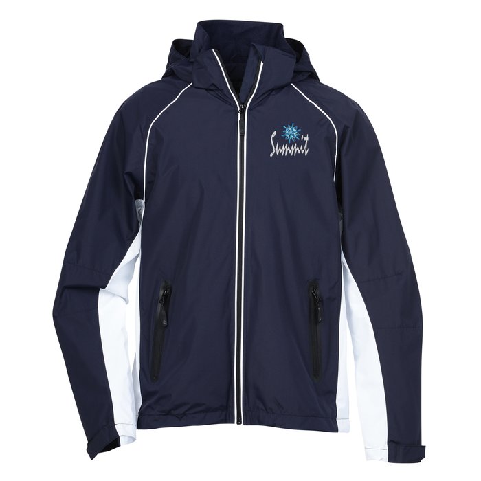 Custom Chambly Colourblock Lightweight Hooded Jacket - Men's