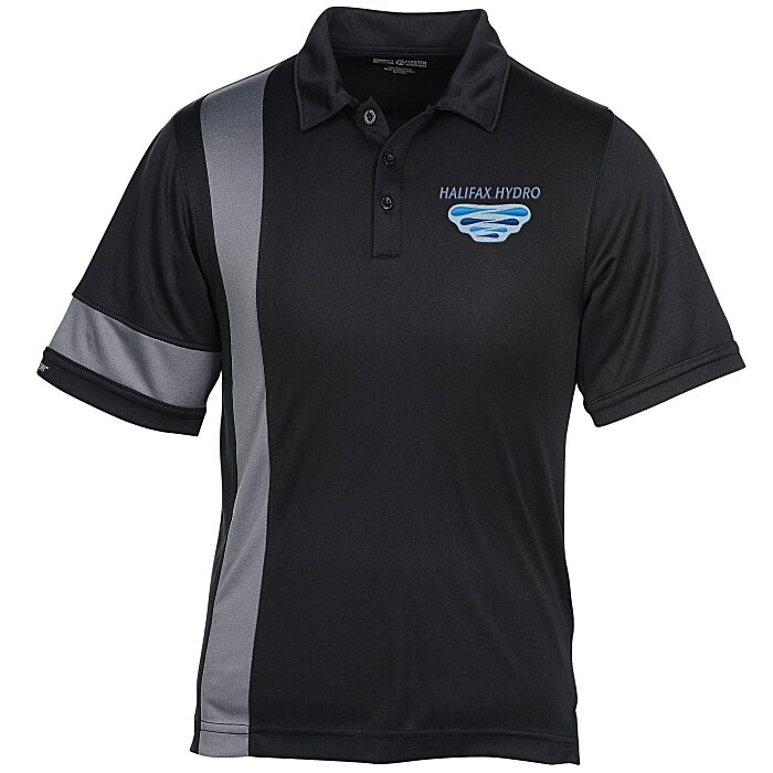 Custom Side Stripe Performance Polo - Men's