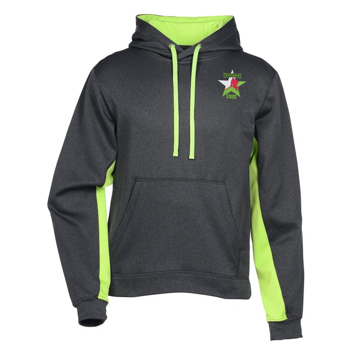 Custom Game Day Colourblock Performance Hooded Sweatshirt - Embroidered