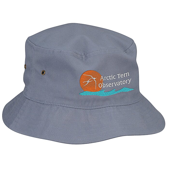 Custom Brushed Cotton Twill Bucket Hat