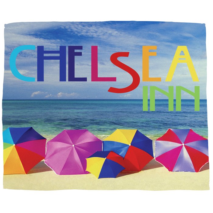 Custom Full Colour Microfleece Blanket - 50 inches x 60 inches