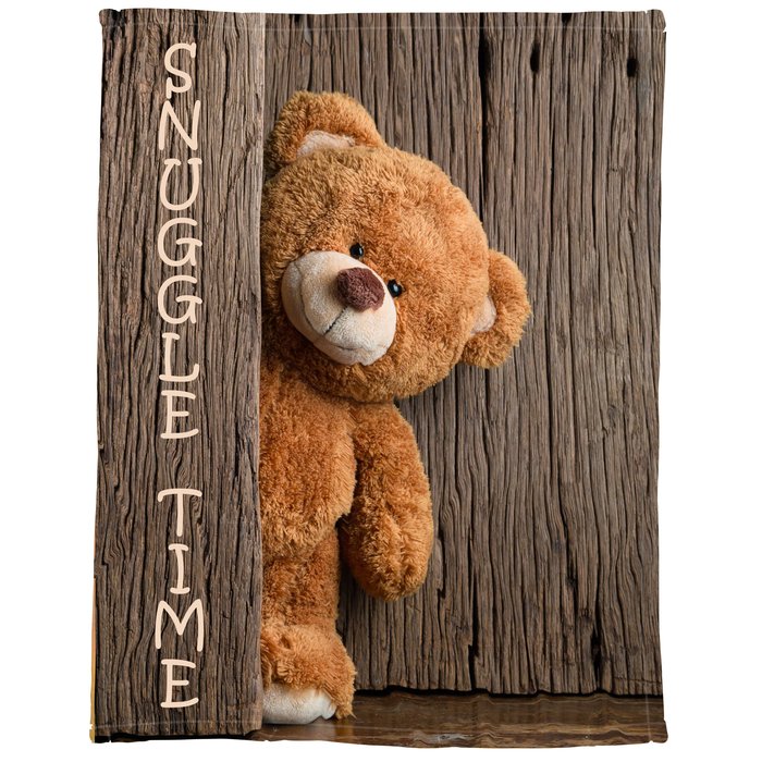 Custom Full Colour Tahoe Microfleece Baby Blanket