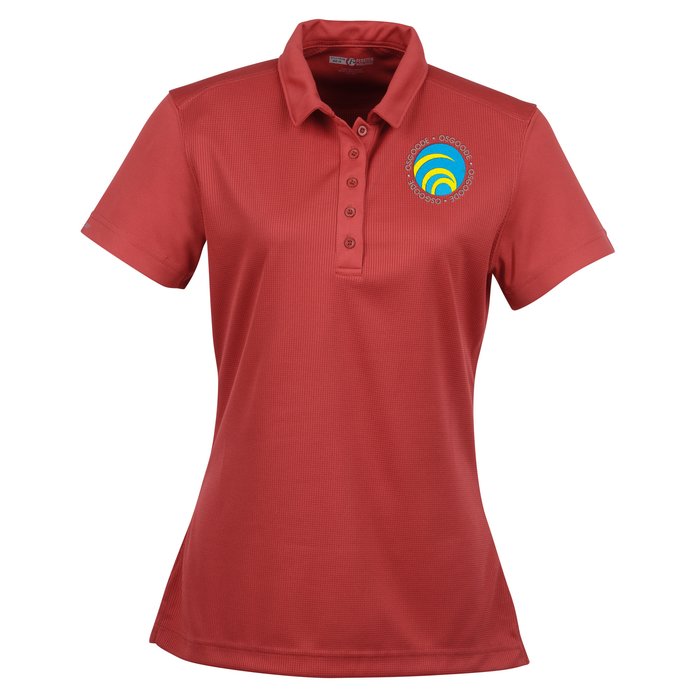 Custom Quad Textured Performance Polo - Ladies'