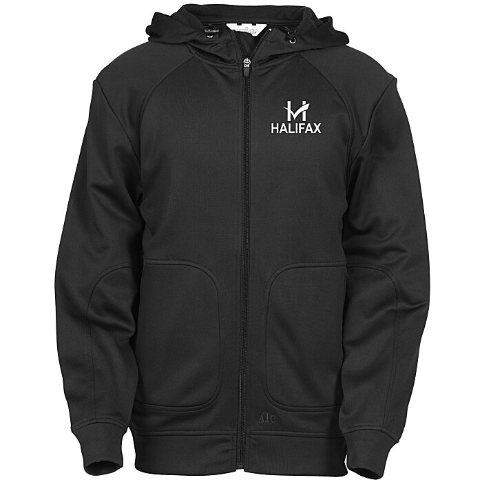 Custom PTech Moisture Wicking Full-Zip Sweatshirt - Men's - Screen