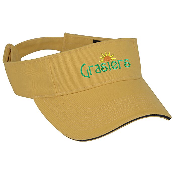 Custom Contrast Peak Twill Visor