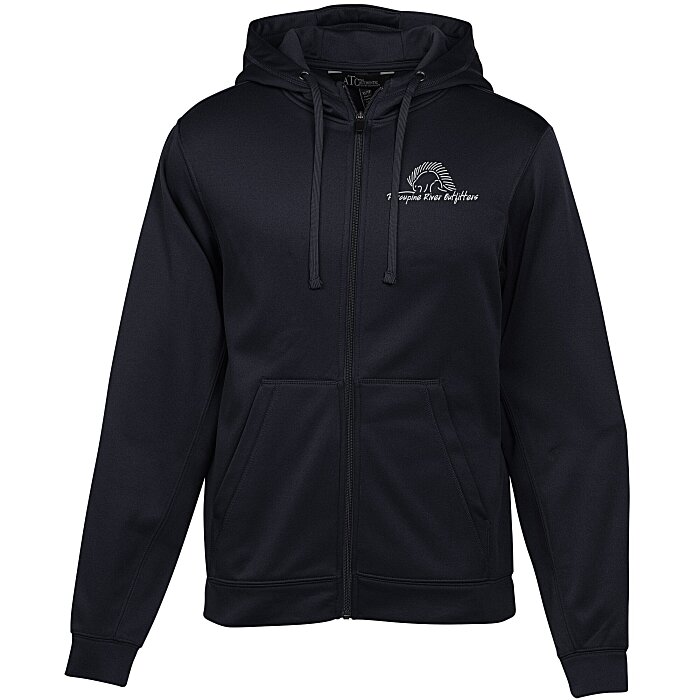 Custom Game Day Performance Full-Zip Hoodie - Men's - Screen