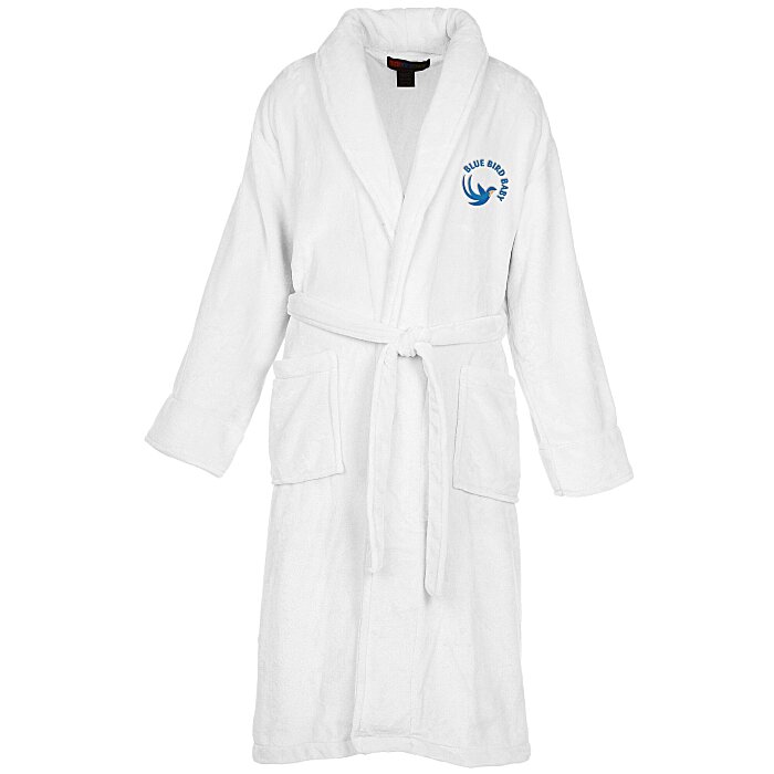 Custom Tahoe Microfleece Shawl Collar Robe