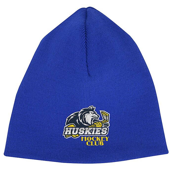 Custom Fine-Knit Solid Beanie - 24 hr
