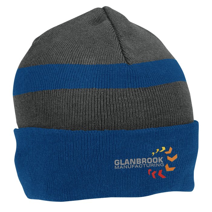 Custom Two-Tone Cuffed Toque - 24 hr