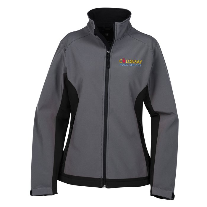 Custom Concord Colourblock Soft Shell Jacket - Ladies' - 24 hr