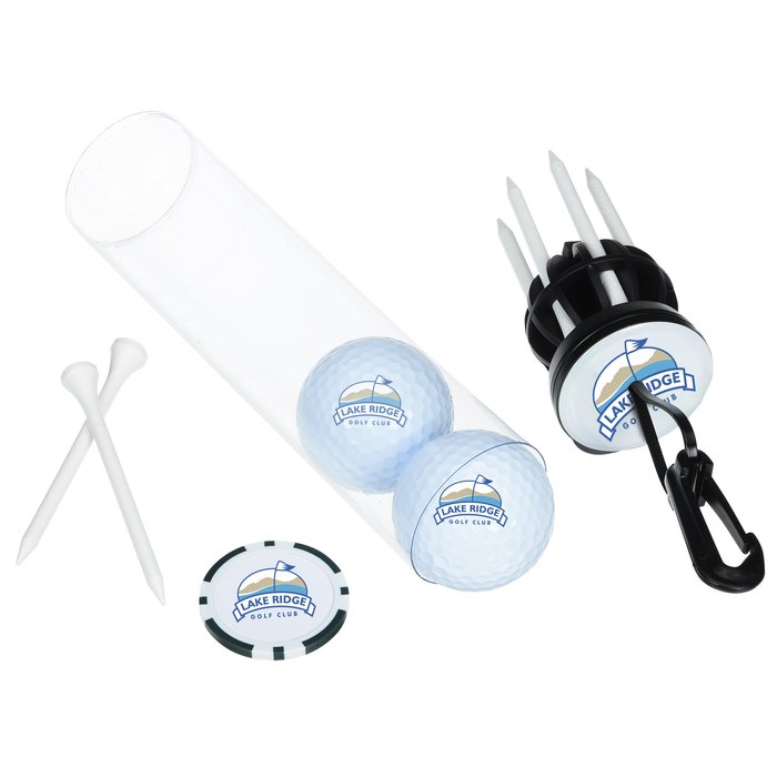 Custom CaddyCap Golf Ball Tube