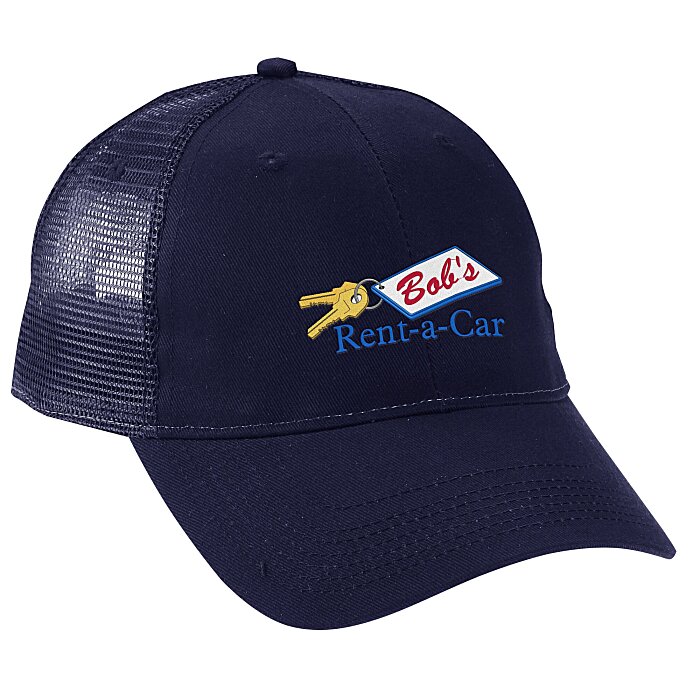 Custom Trucker Mesh Cap - 24 hr
