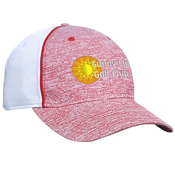Custom Melange Front Jersey Cap - 24 hr