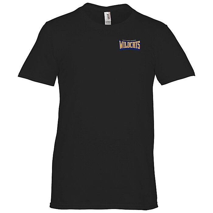 Custom Gildan Lightweight T-Shirt - Men's - Embroidered