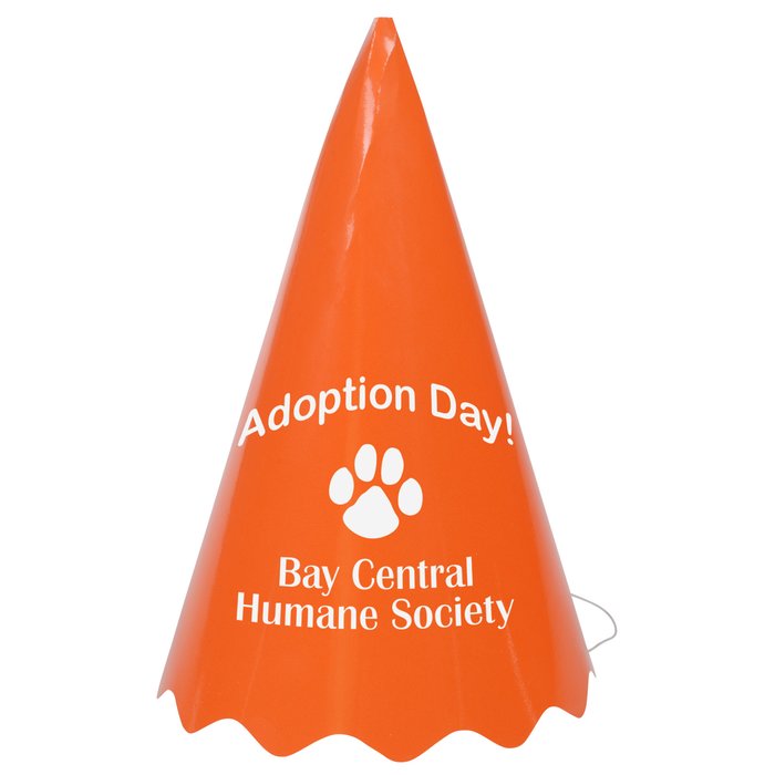 Custom Scalloped Paper Party Hat