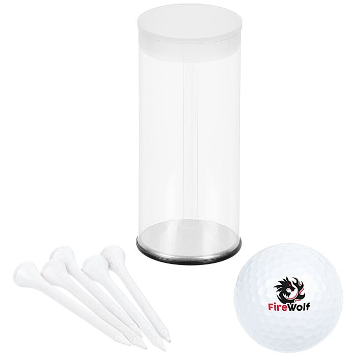 Custom Golf Ball and Tee Tube
