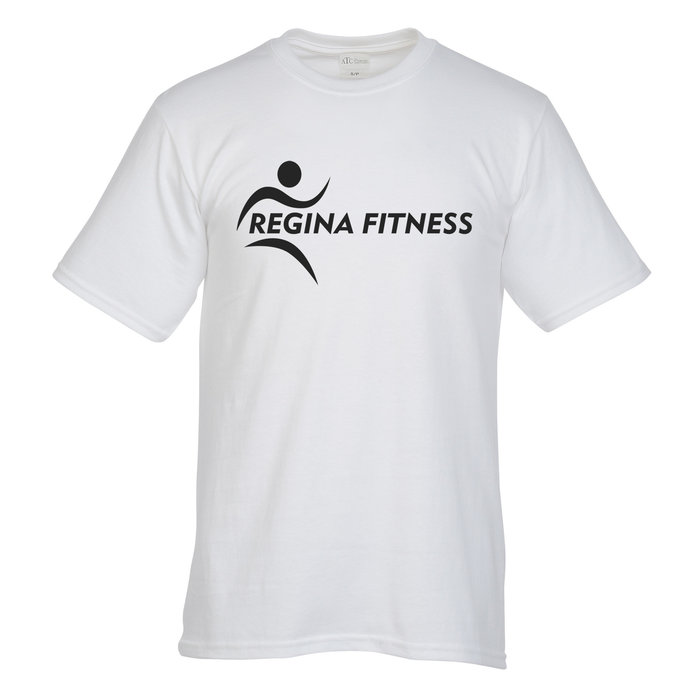 Custom Everyday Cotton T-Shirt - Men's - White - Screen