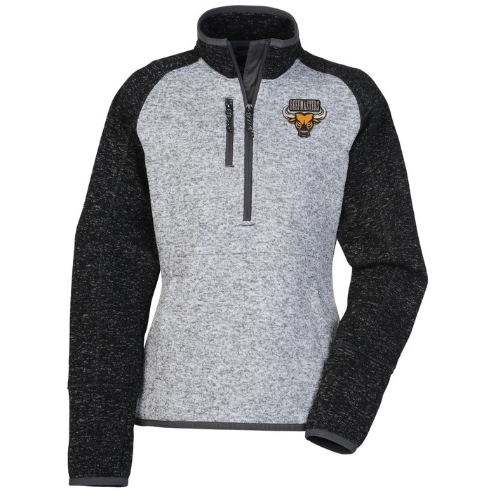 Custom Vorlage 1/2-Zip Knit Jacket - Ladies'