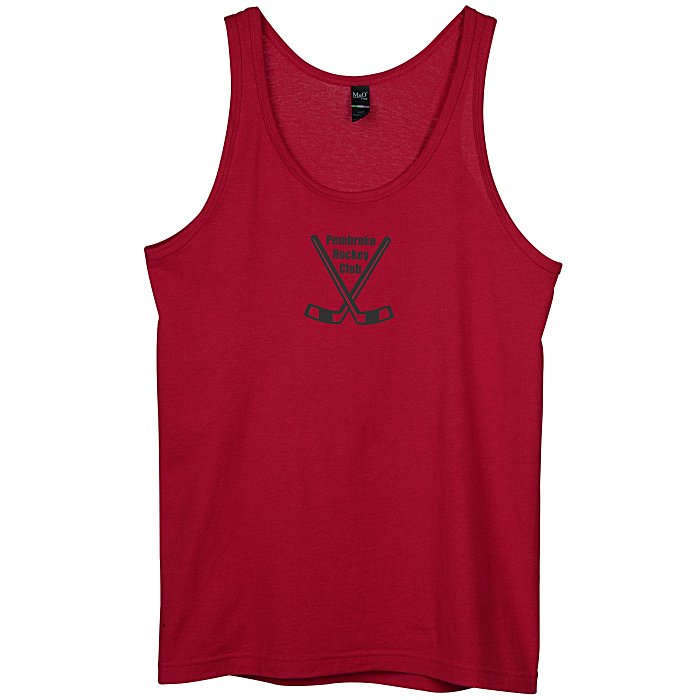 Custom M&O Fine Jersey Tank - Colours - Screen