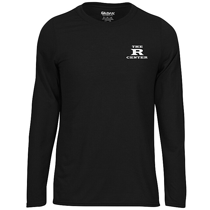 Custom Gildan Performance LS Tee - Men's - Screen