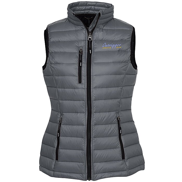 Custom Whistler Light Down Vest - Ladies' - 24 hr