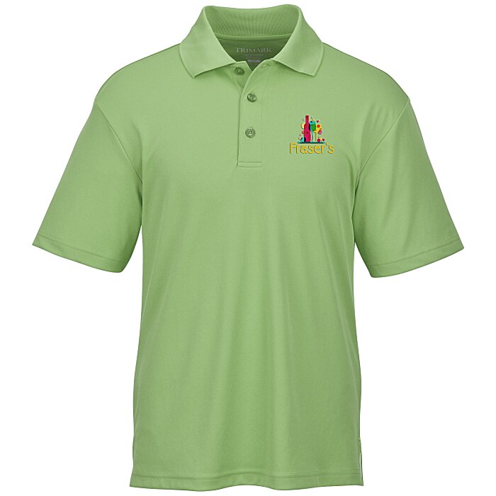 Custom Moreno Textured Micro Polo - Men's - Embroidered - 24 hr