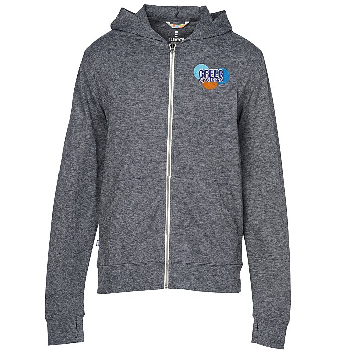 Custom Garner Full-Zip Lightweight Hoodie - Men's - Embroidered - 24 hr