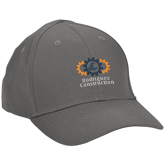Custom Buttonless Cap - Embroidered