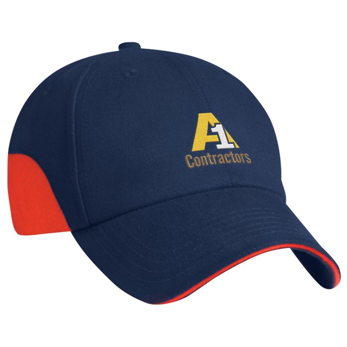 Custom Heavyweight Contrasting Colour Cap - 24 hr