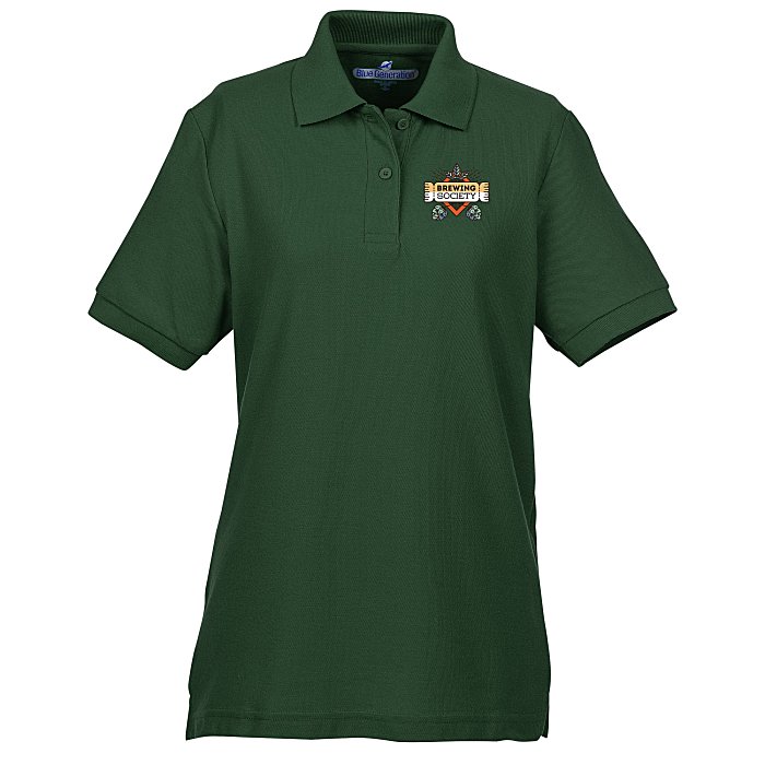 Custom Soft Touch Pique Sport Shirt - Ladies' - Full Colour