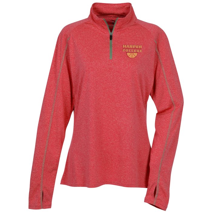 Custom Taza 1/4-Zip Performance Pullover - Ladies' - 24 hr