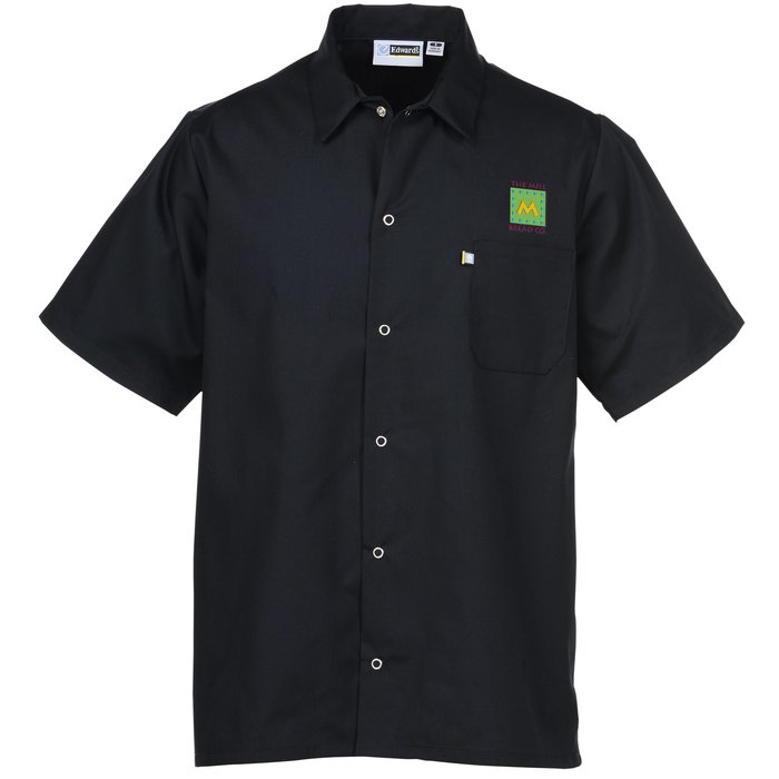 Custom Snap Front Cook Shirt