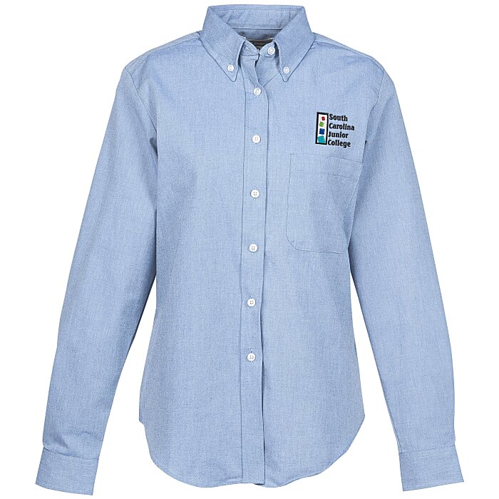 Custom Easy Care Oxford Shirt - Ladies'
