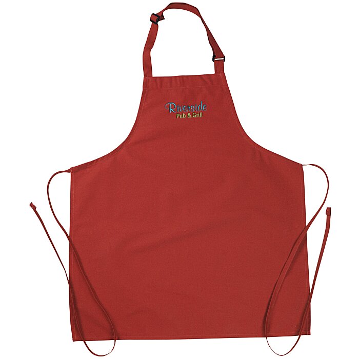 Custom Bib Apron without Pockets