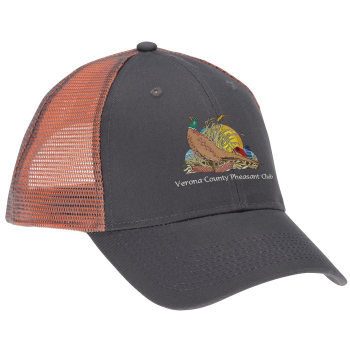 Custom Contrast Colour Mesh Back Cap