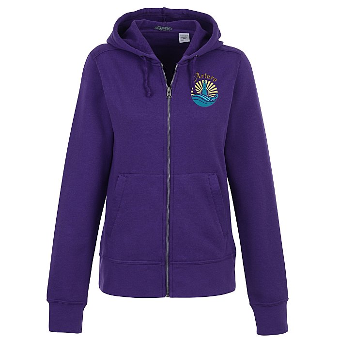 Custom Cypress Full-Zip Hoodie - Ladies'