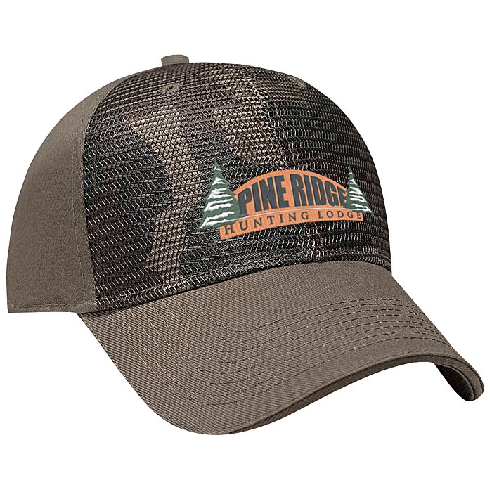 Custom Mesh Front Camo Cap - 24 hr