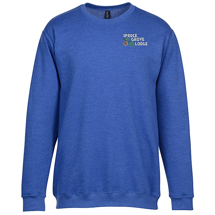 Custom M&O Knits Cotton Blend Sweatshirt - Embroidered