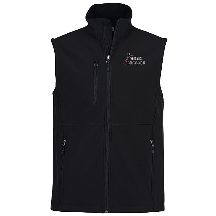 Custom Storm Creek Microfleece Lined Soft Shell Vest - Men's