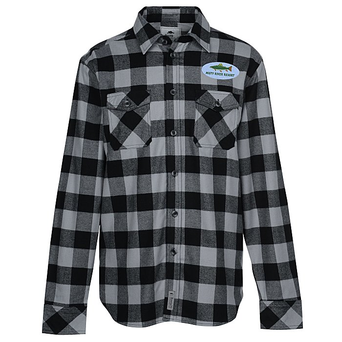 Custom Roots73 Sprucelake Flannel Plaid Shirt - Men's